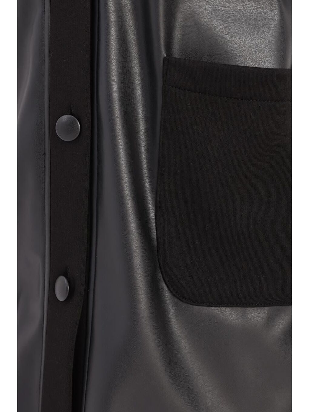 Siyah-Pamuklu Şardonlu Kuşaklı Hırka-4