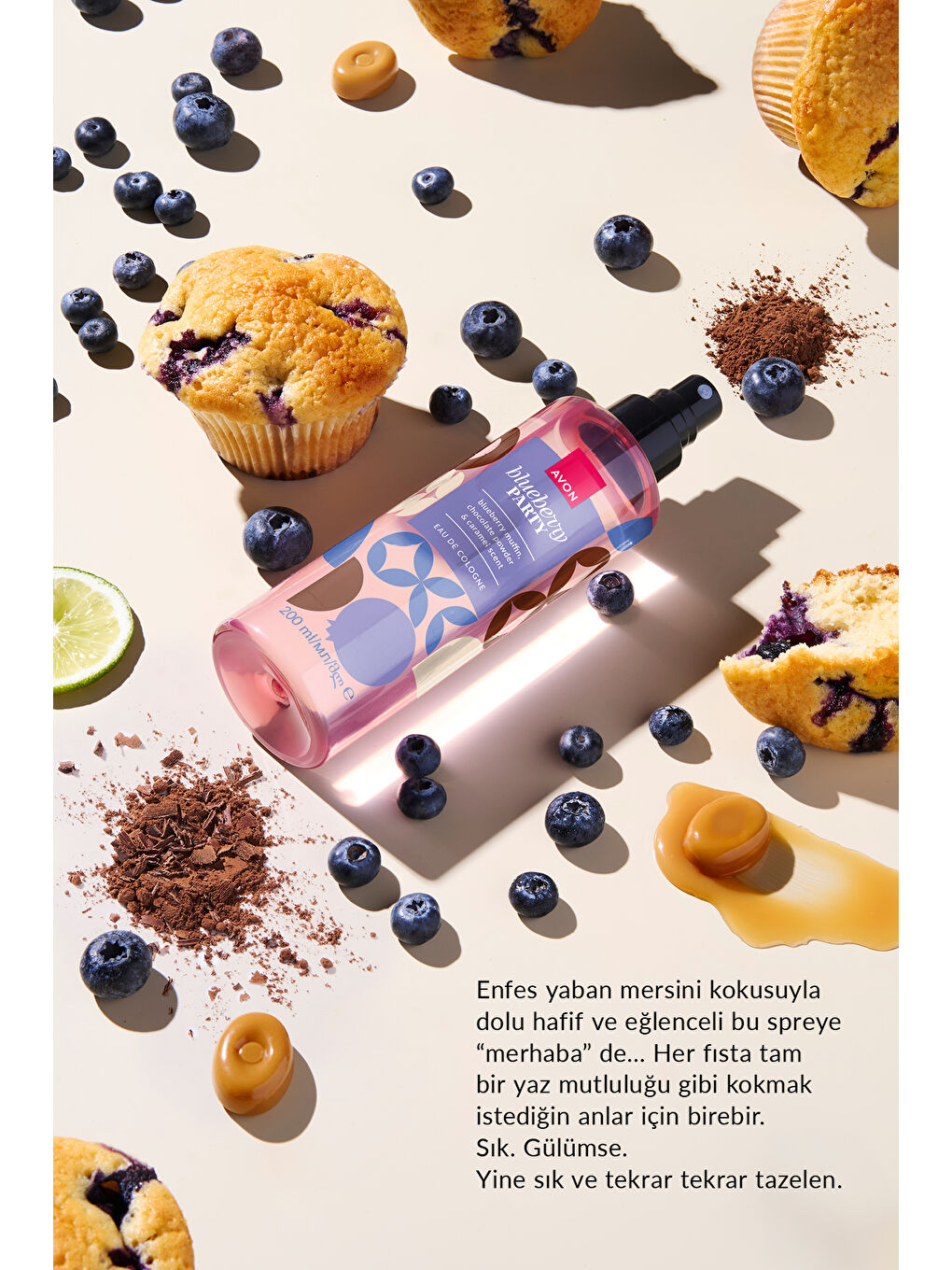 Blueberry Party Kolonya Edc 200 Ml.-2