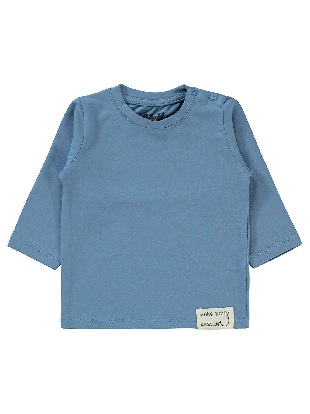 Civil İndigo Kız Bebek Sweatshirt 6-18 Ay İndigo