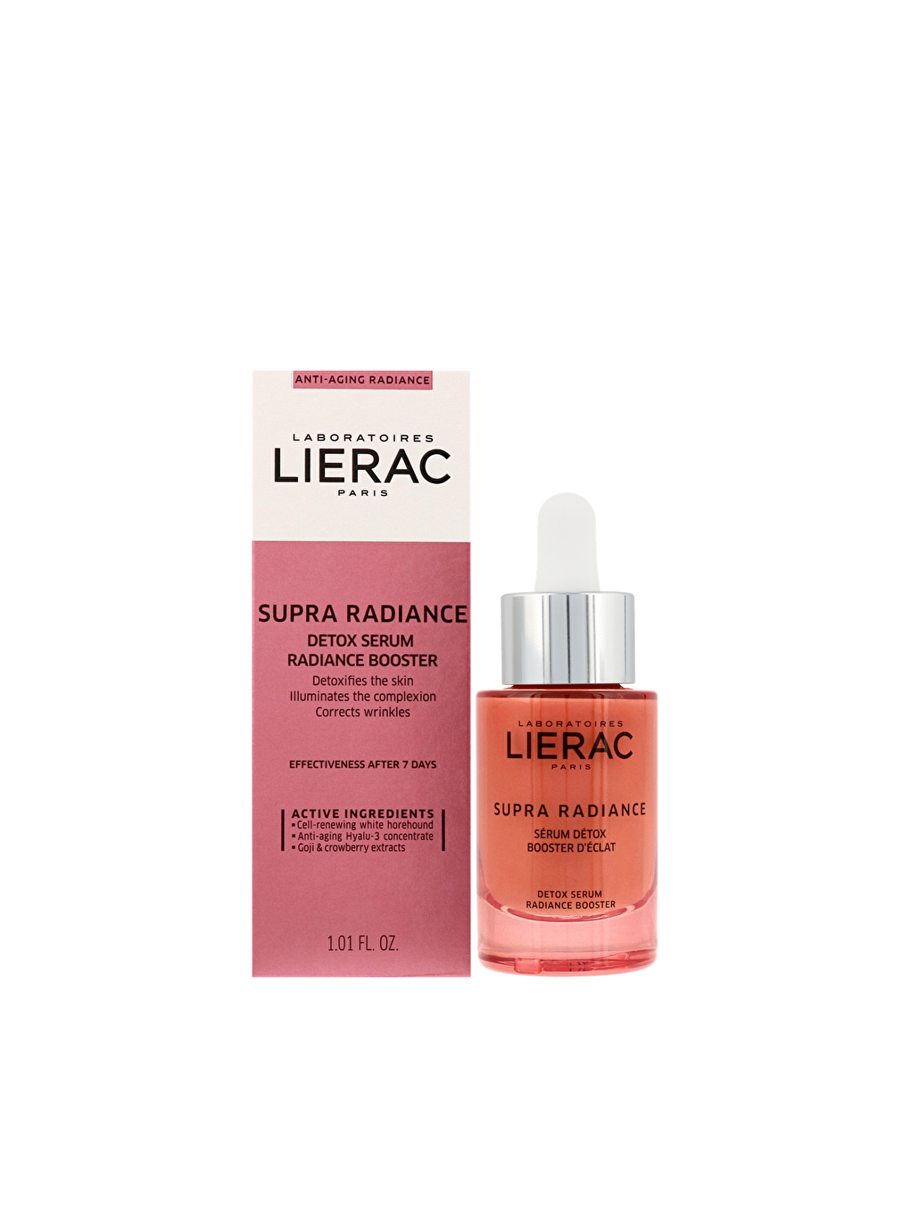 LIERAC Renksiz Supra Radiance Serum Detox 30ml