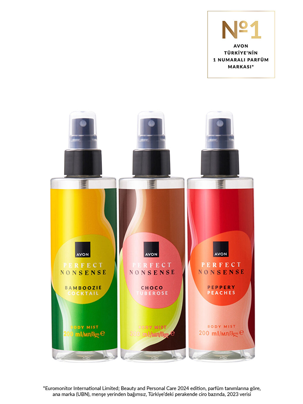 Perfect Nonsense Üçlü Vücut Spreyi Paketi-1
