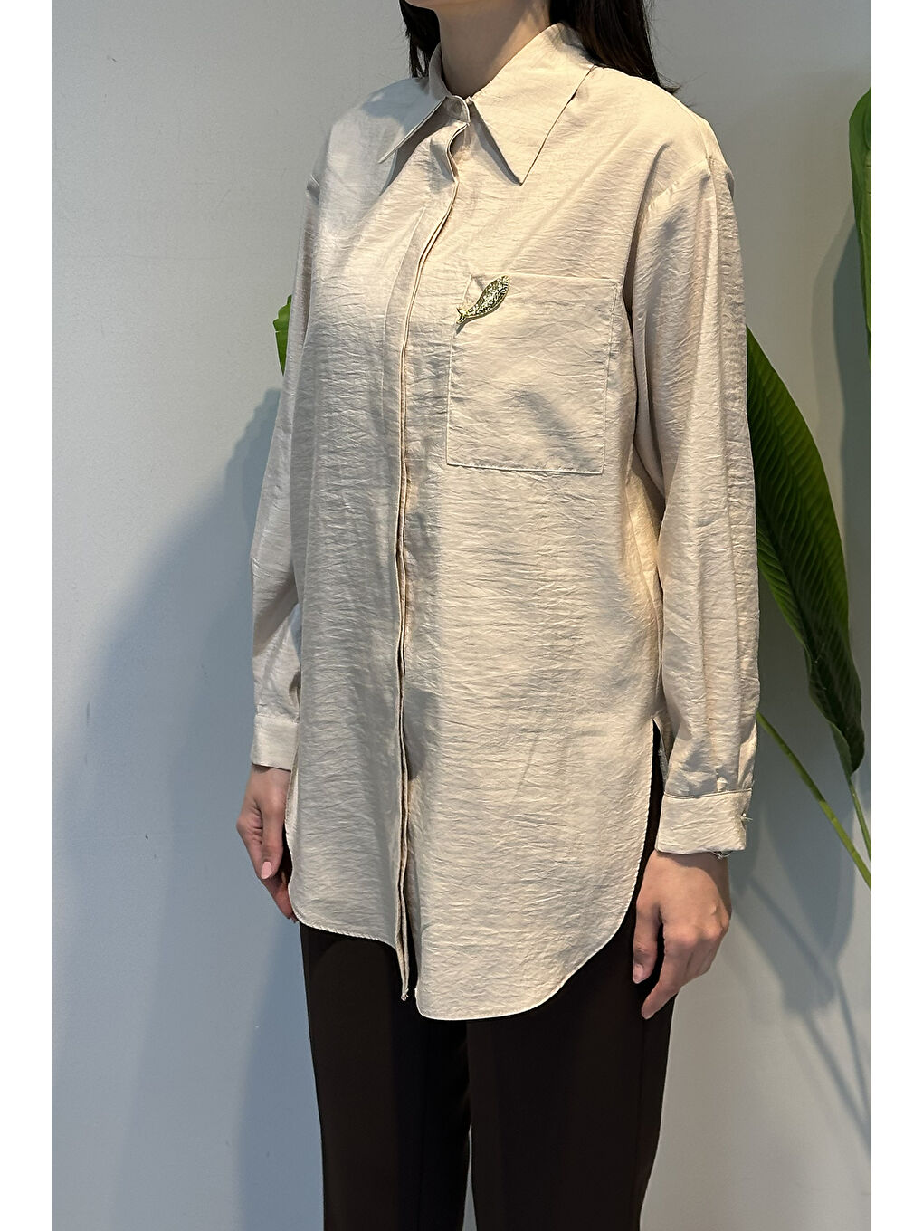 Sunshıne Gömlek 5292 Bej-2