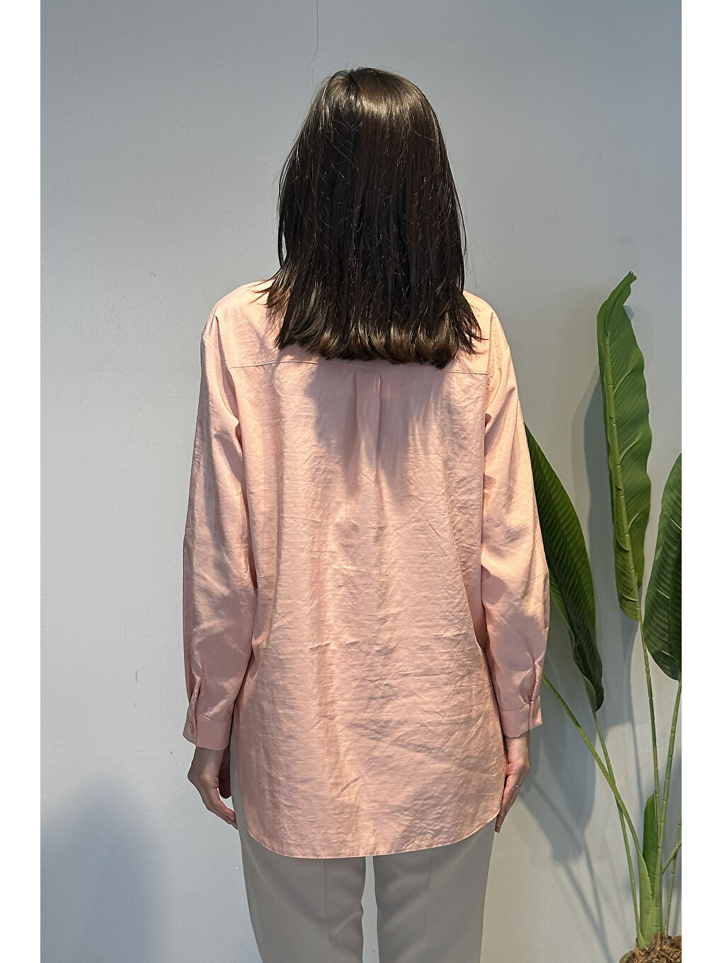 Pembe Missemramiss Sunshıne Gömlek 5292 Somon-3