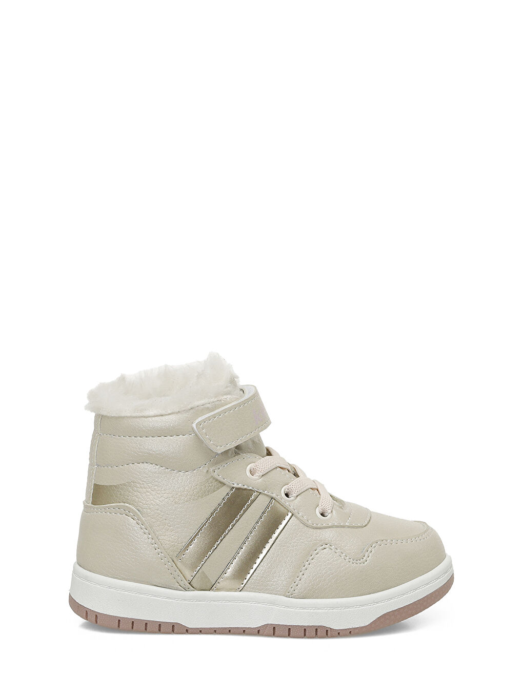 Kinetix Bej CAX HI 4PR Krem Kız Çocuk High Sneaker