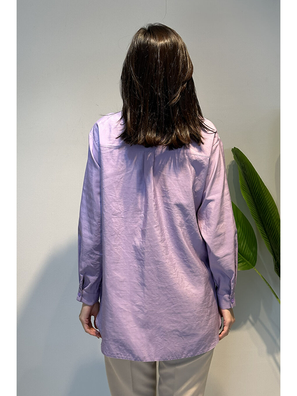 Sunshıne Gömlek 5292 Leylak Lila-4