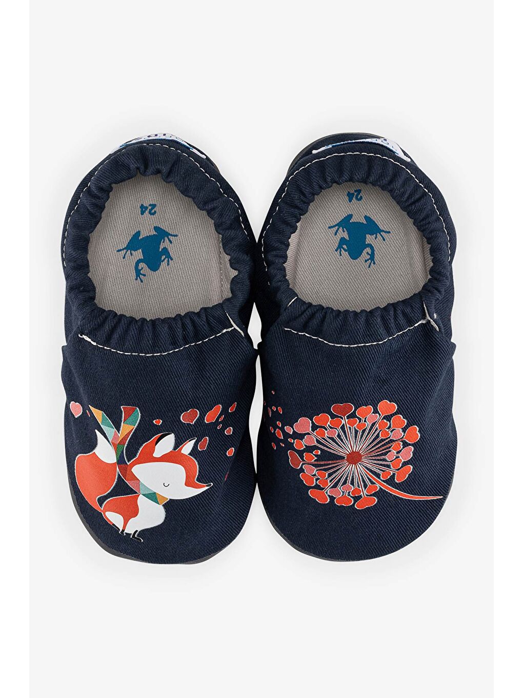 Dear Fox Hyper Lacivert Barefoot Akıllı Patik