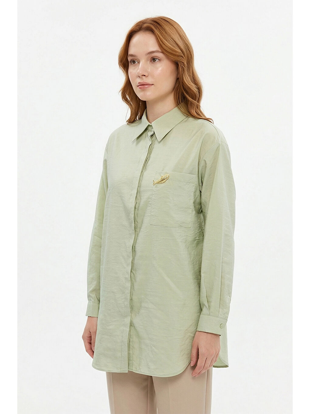 Yeşil Sunshıne Gömlek 5292 Mint