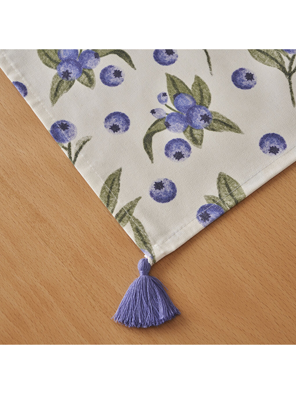 Bella Maison Karışık %100 Pamuk Blueberry Runner (50x150 cm) - 1