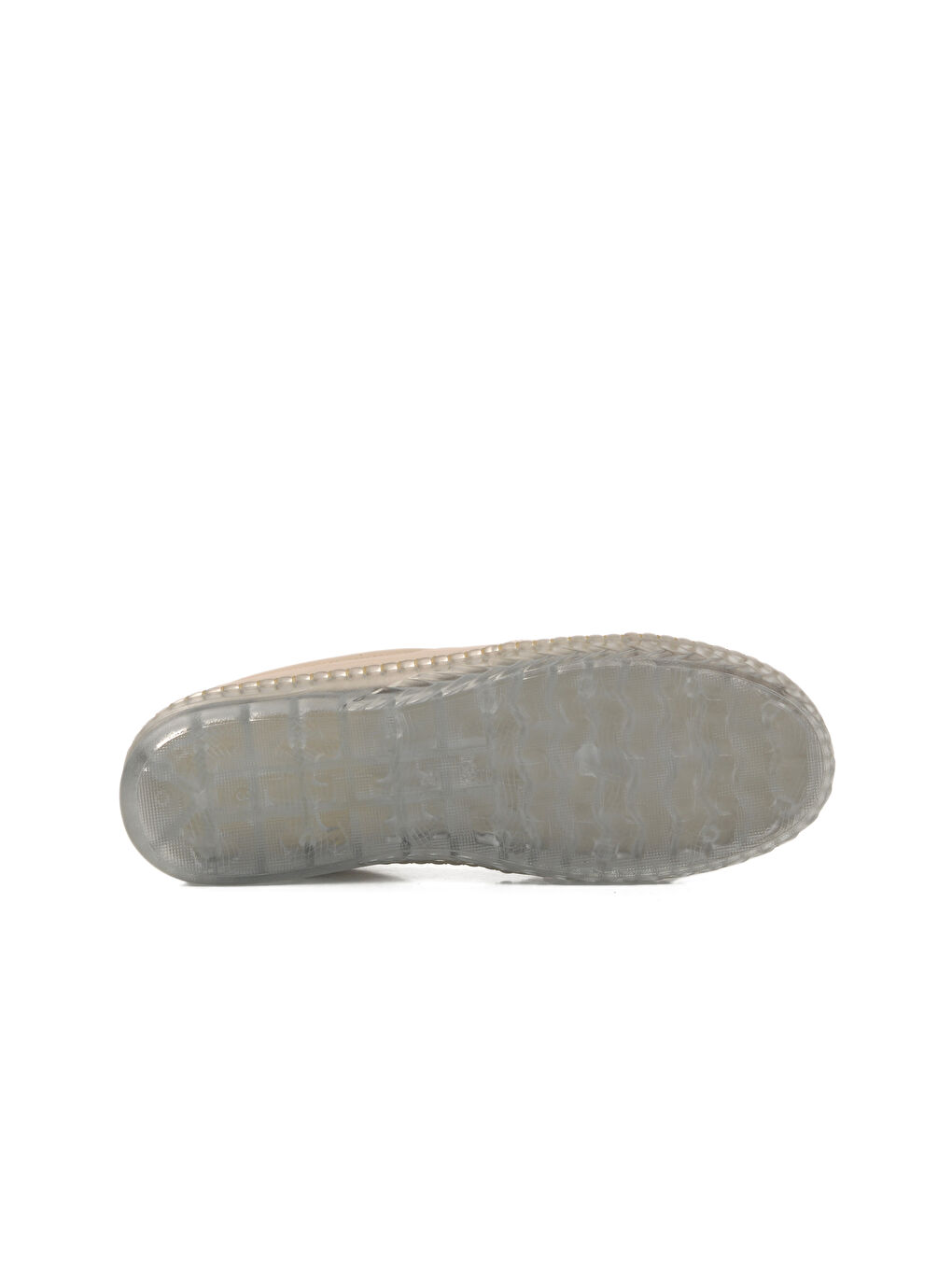 Bej Hakiki Deri Kadın Casual Ayakkabı 04035 Z-4