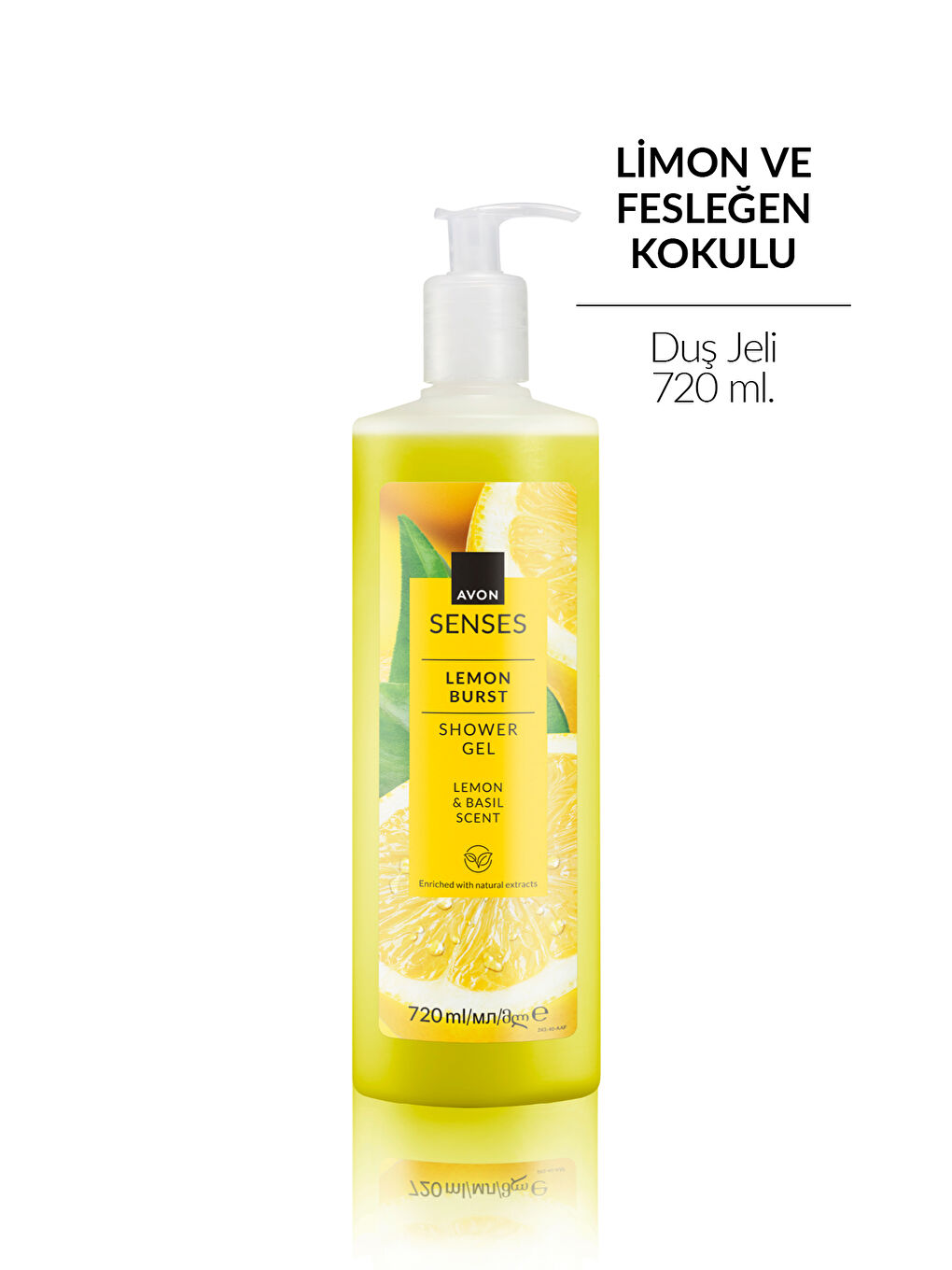Senses Lemon Burst Duş Jeli 720 Ml.-1