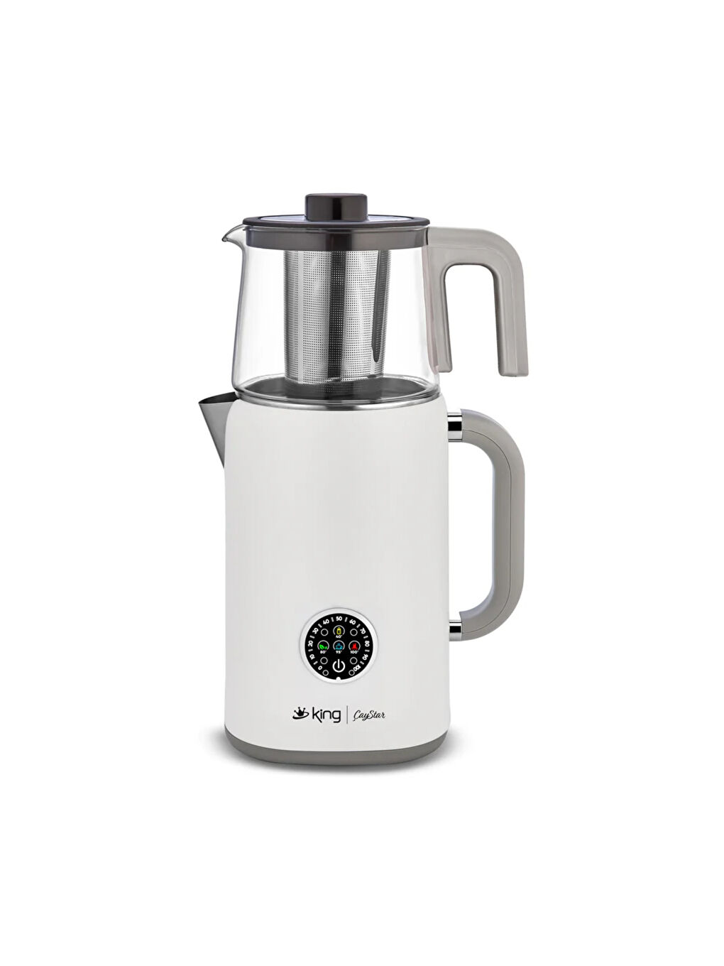 Kcm387 Çaystar Dijital Çay Makinesi-Beyaz-1