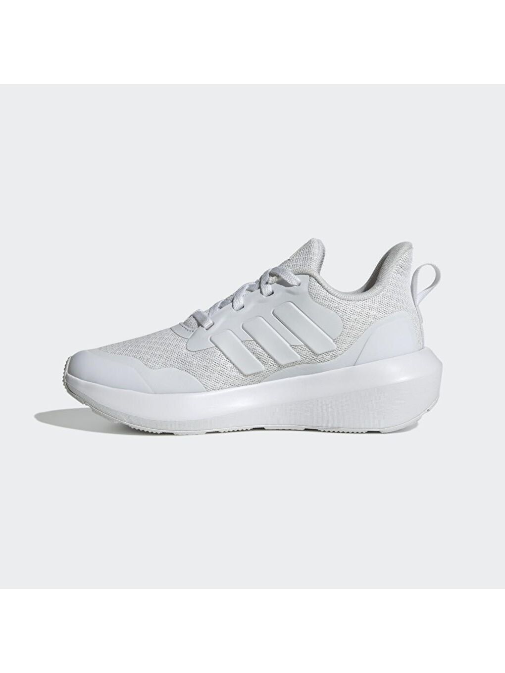 Adidas Beyaz FortaRun 3.0 J Unisex Beyaz Koşu Ayakkabısı - 1