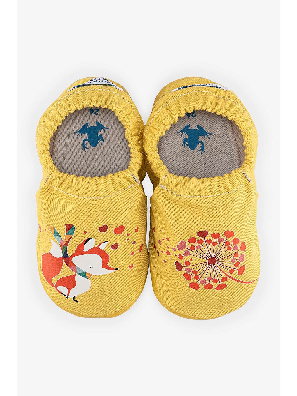 Dear Fox Hyper Kumsal Sarı Barefoot Akıllı Patik