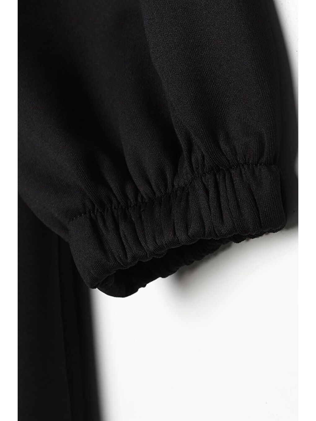 Siyah-Fermuarlı Scuba Hırka-3