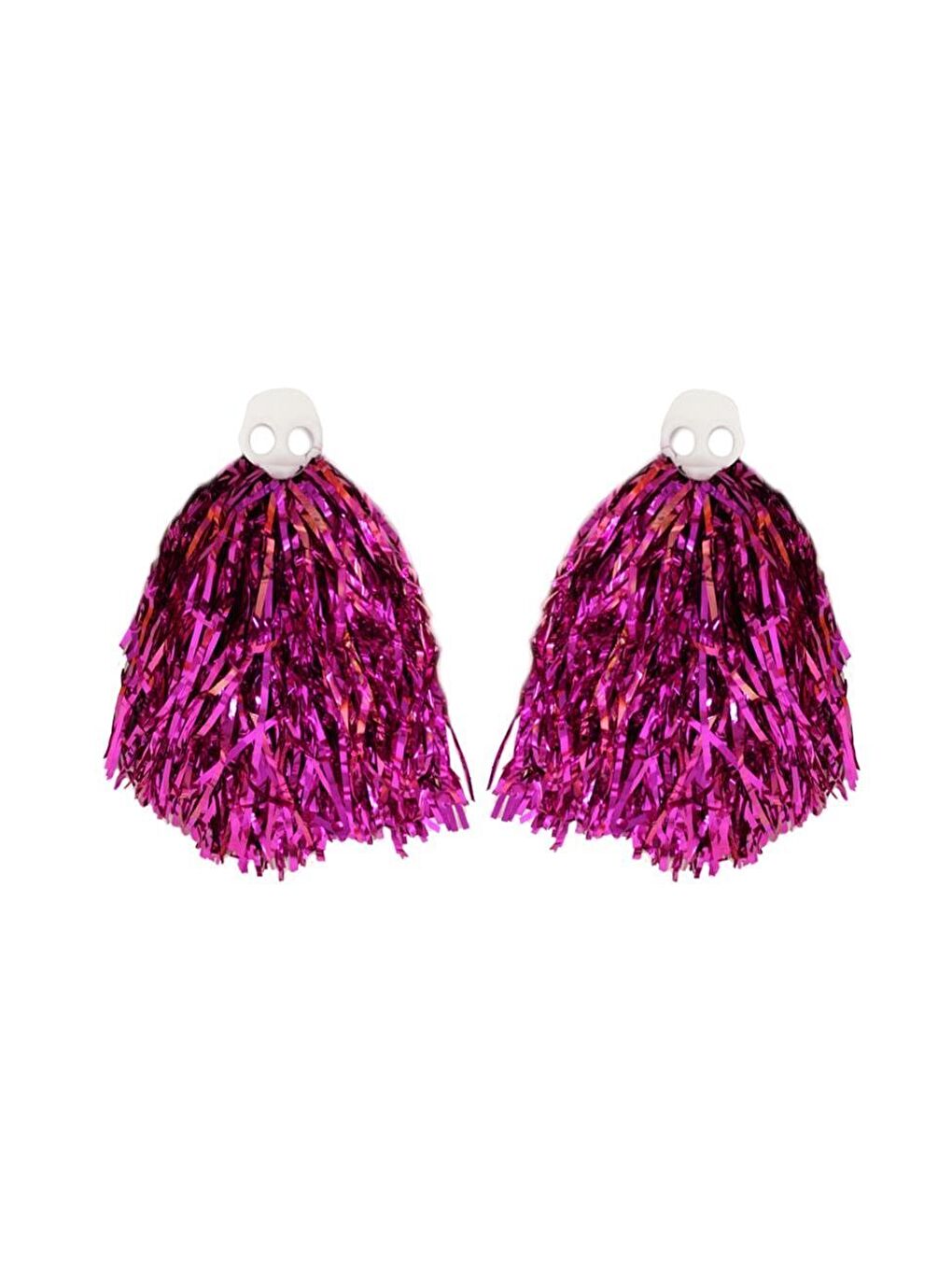 Fuşya Metalik Ponpon – Milli Bayram Gösteri Ponponu 2'li-1