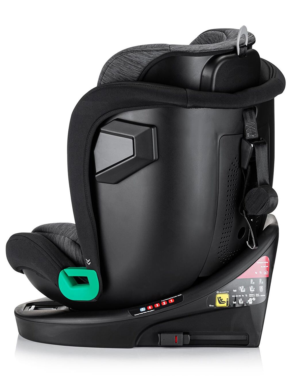 Cosmos I-Size Oto Koltuğu 0-36 Kg 360° - Siyah-8