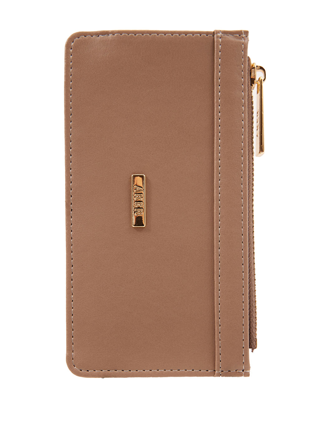 Bej Krtvzt30021 Fermuar Detaylı Kartvizitlik-1