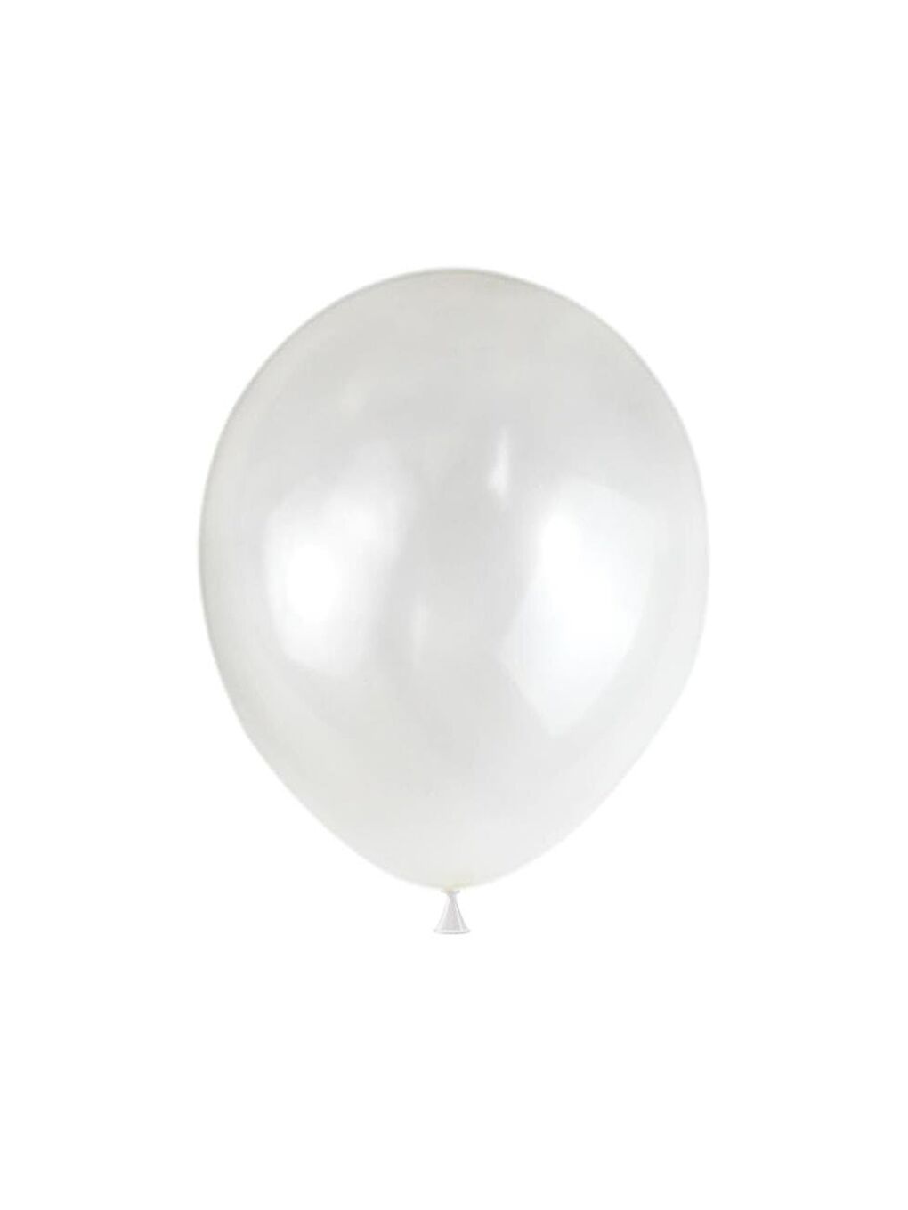 Beyaz Parti Balonu – Doğum Günü ve Özel Dekoru 12 inc 10'lu-1