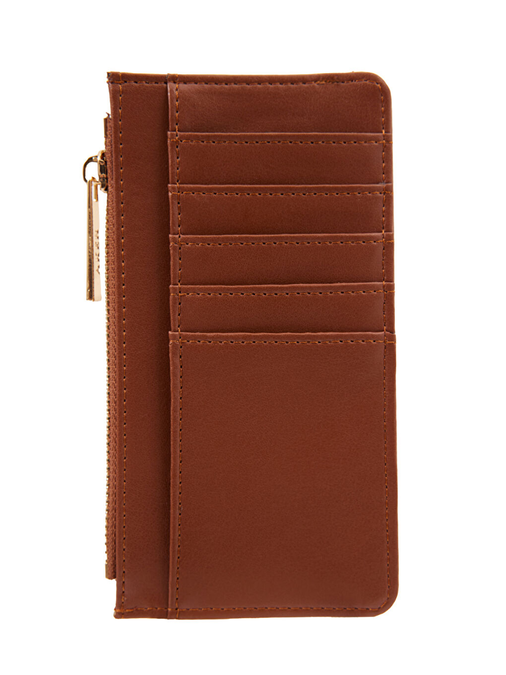 Kahverengi Krtvzt30021 Fermuar Detaylı Kartvizitlik-2