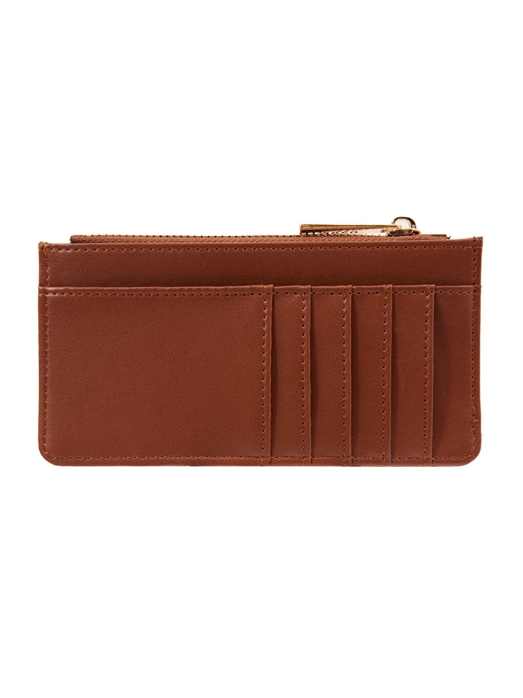 Kahverengi Krtvzt30021 Fermuar Detaylı Kartvizitlik-3