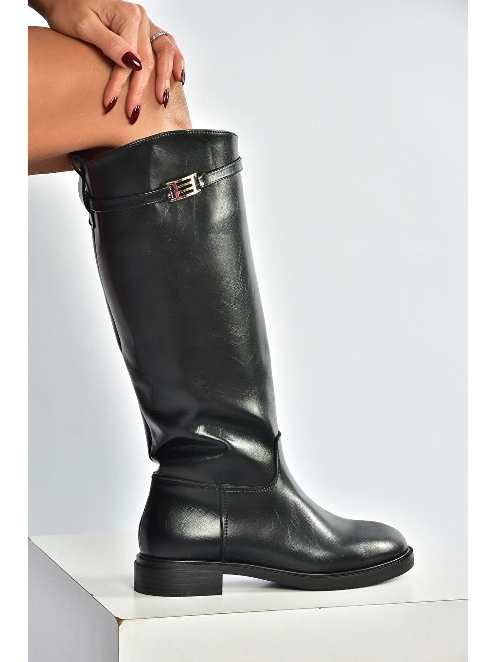 Siyah Kadın Çizme V973720909-2