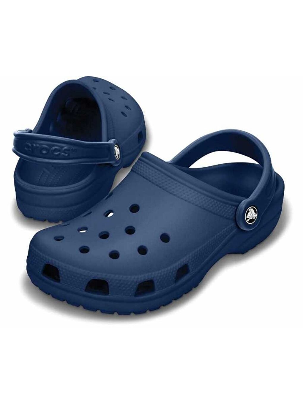 Classic Unisex Lacivert Terlik-2