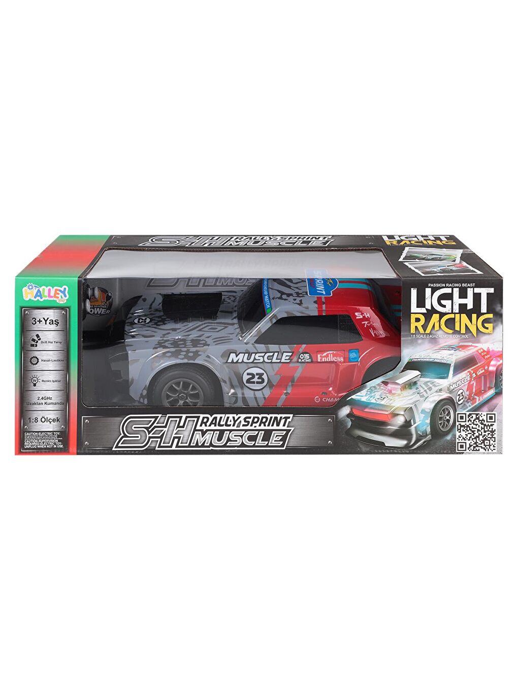 Seher Oyuncak 1:8 Uzaktan Kumandalı Araba Işıklı Full Fonksiyon Şarjlı - Kırmızı-4