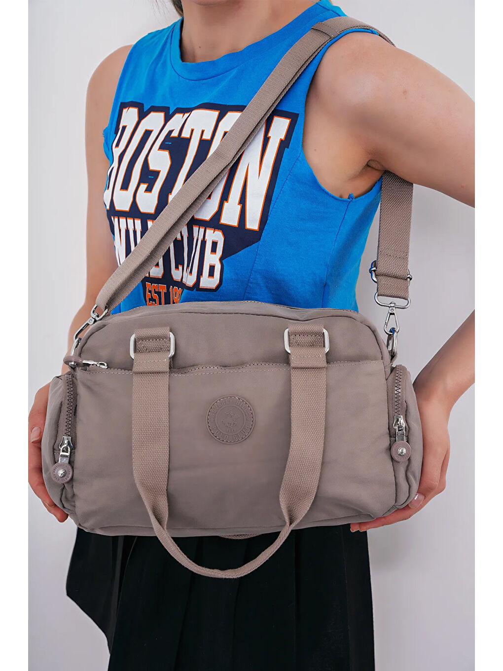 Bej Kadın Omuz Çantası BHPC6008-4