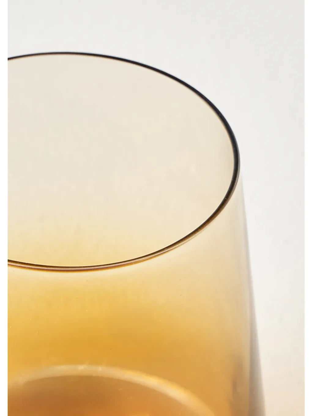 Turuncu Lisa Bardak-Kadeh Seti 12'li Amber-3