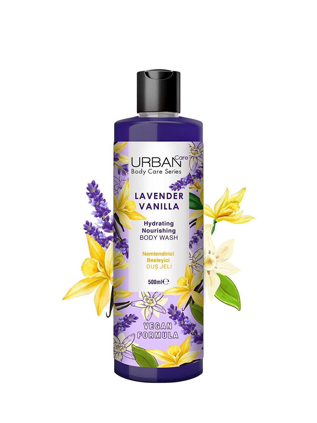 Urban Care Lavender & Vanilla Yenileyici ve Pürüzsüzleştirici Duş Jeli 500 ml - 2