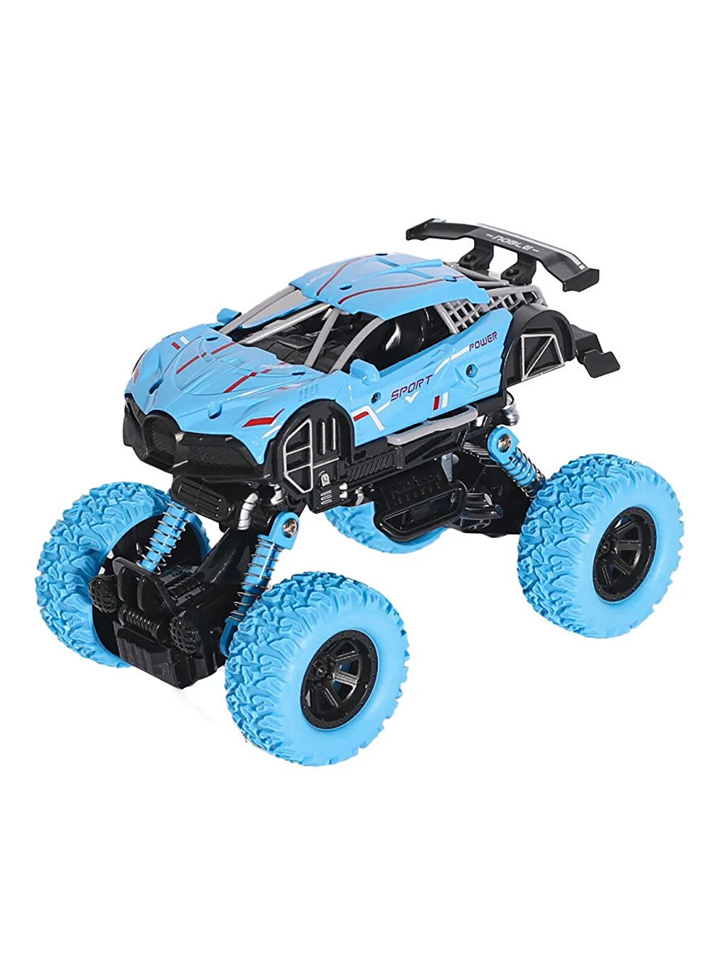 Die-Cast Off Road Arabası Çek Bırak Oyuncak Mavi