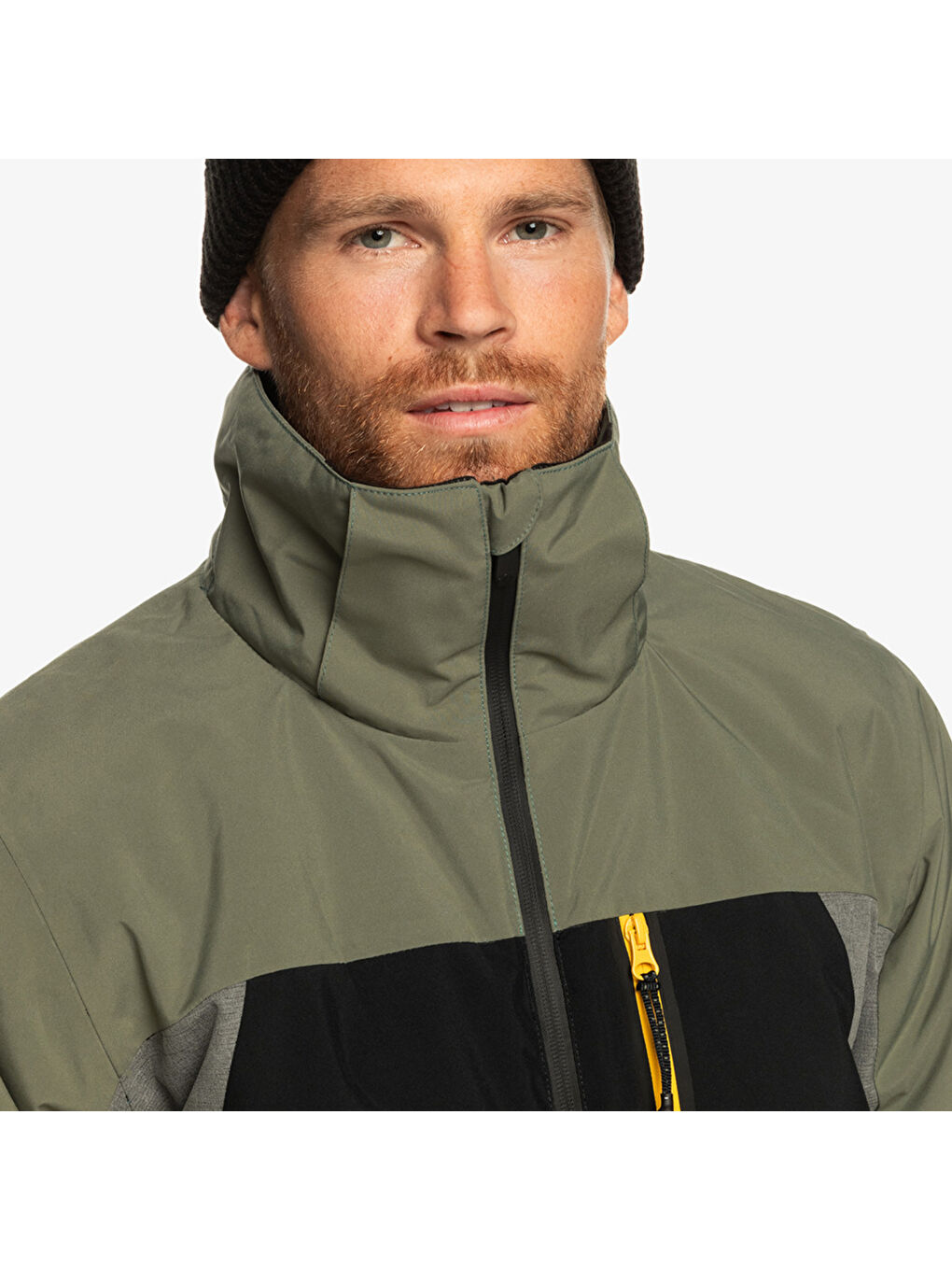 Mission Plus Erkek Siyah Snowboard Kayak Mont ve Ceketi-4