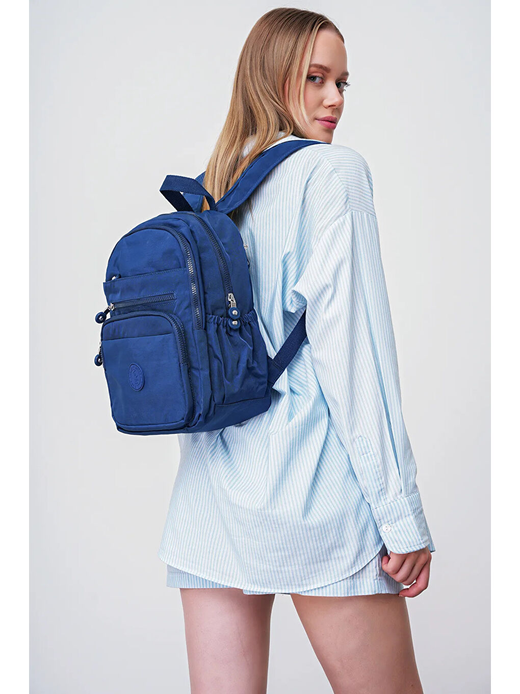 Lacivert Kadın Sırt Çantası BHPC6010-1