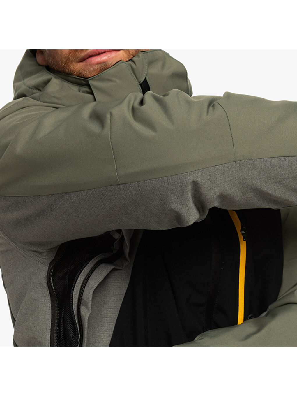 Mission Plus Erkek Siyah Snowboard Kayak Mont ve Ceketi-7