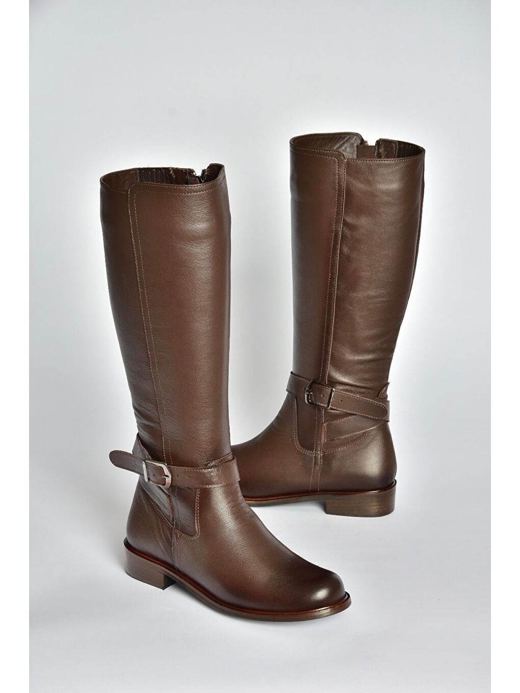 Kahverengi Kadın Çizme V398750603-7