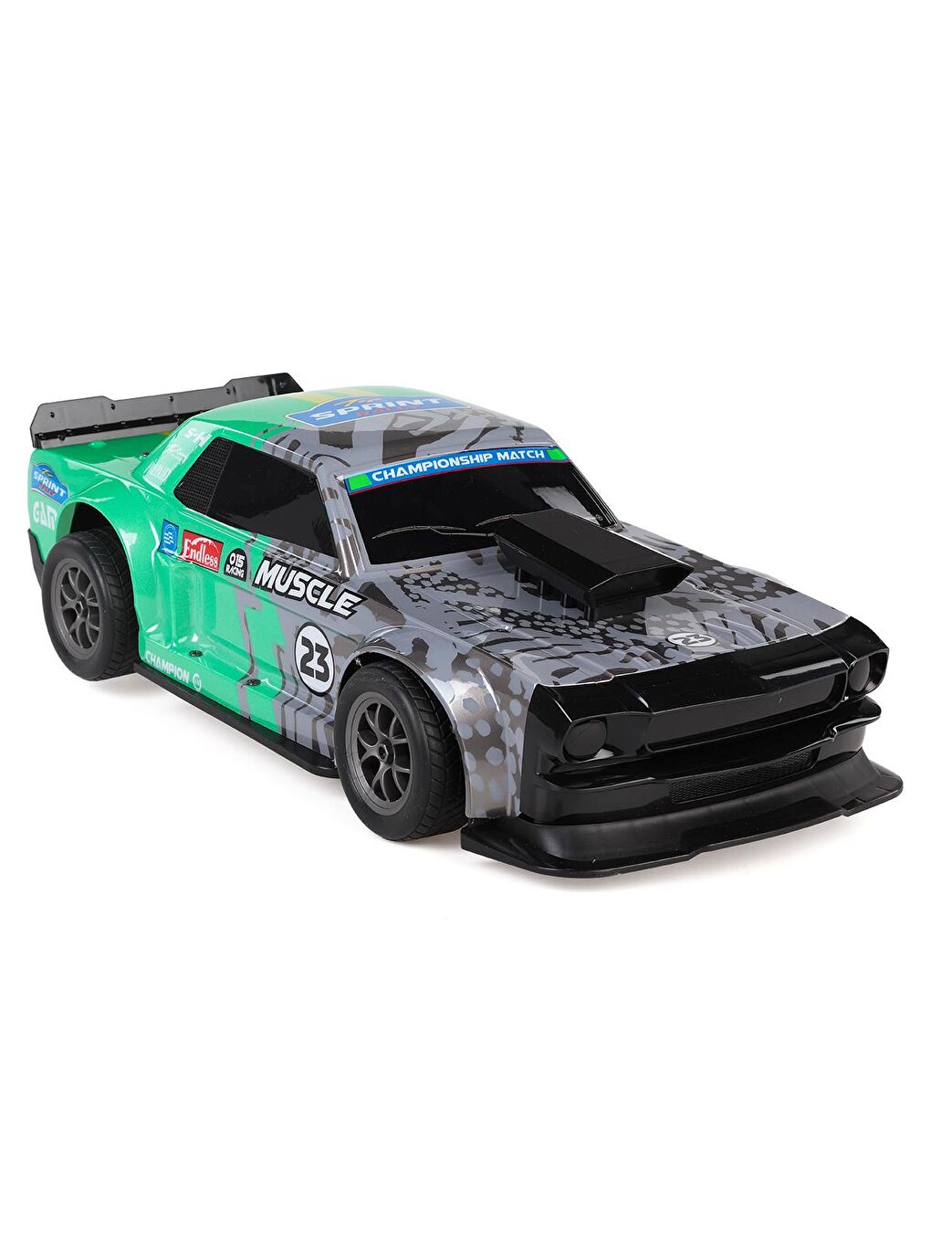 Seher Oyuncak 1:8 Uzaktan Kumandalı Araba Işıklı Full Fonksiyon Şarjlı - Yeşil-1