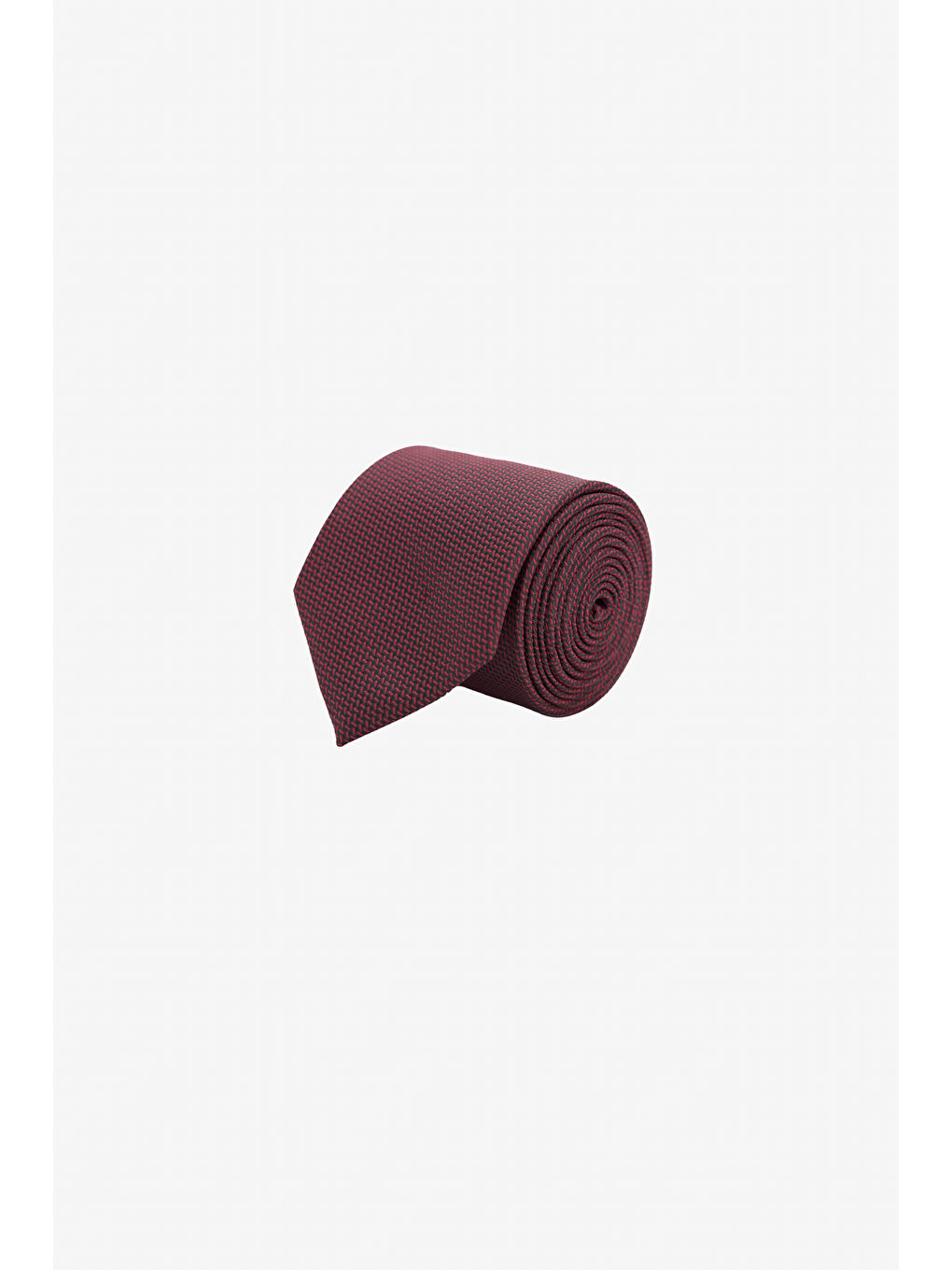 Erkek Bordo Desenli Kravat