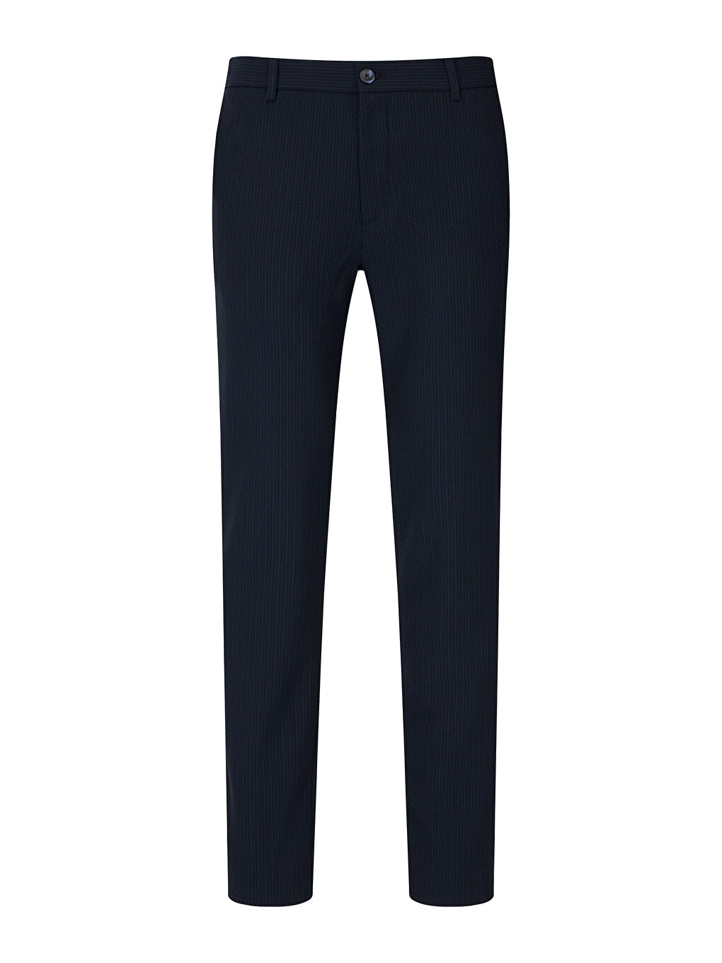 Lacivert Rahat Kesim Yandan Cepli Jogger Pantolon