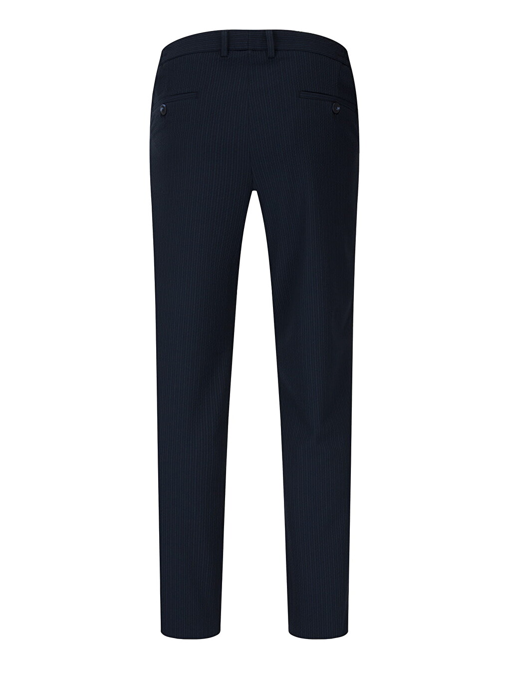 Lacivert Rahat Kesim Yandan Cepli Jogger Pantolon-2