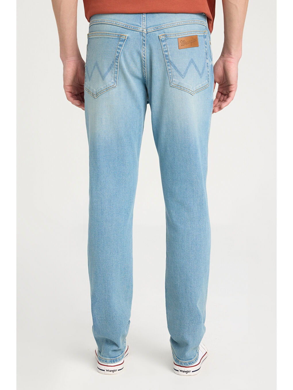 Regular Fit Düşük Bel Dar Paça Açık Mavi Texas Tapered Jean Pantolon-4