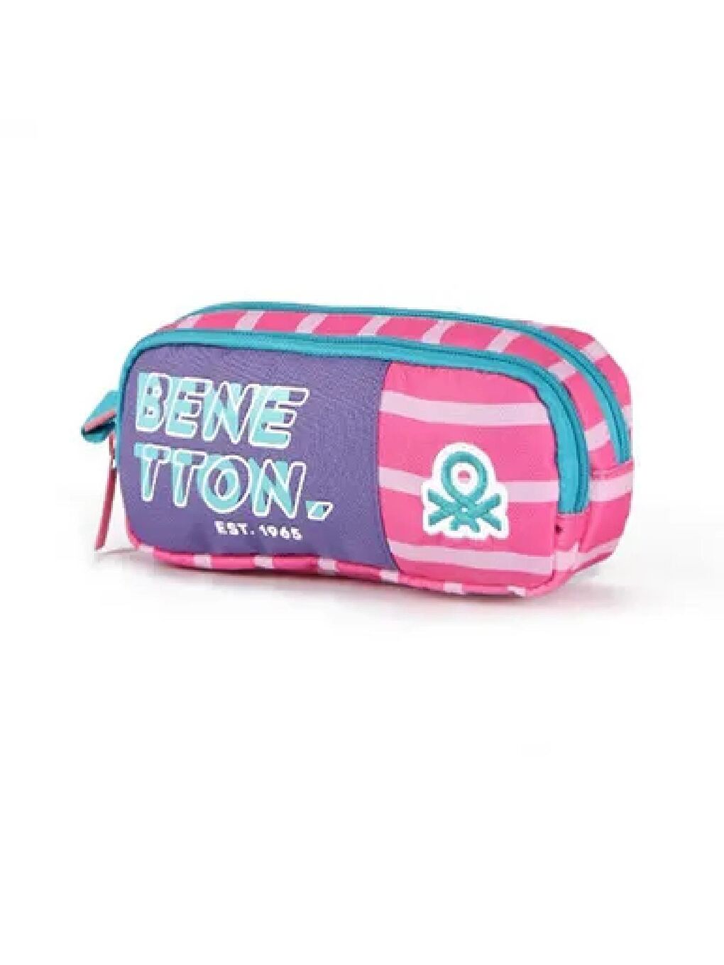 Çift Bölmeli Kalemlik Pembe 03755-2