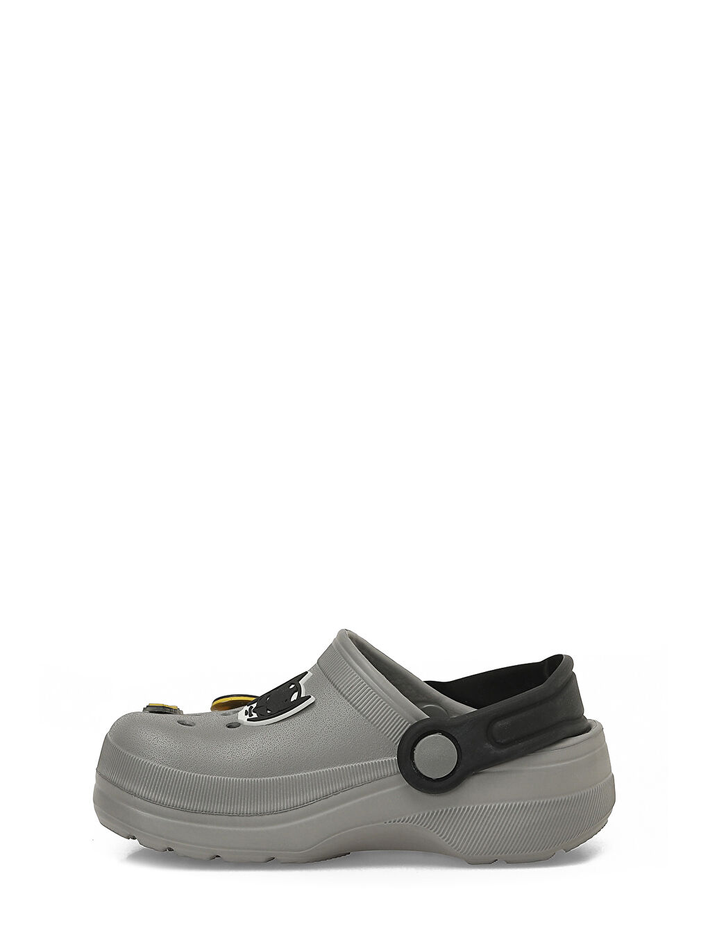 Gri MEXI.P6FX Antrasit Erkek Çocuk Sabo Terlik-2