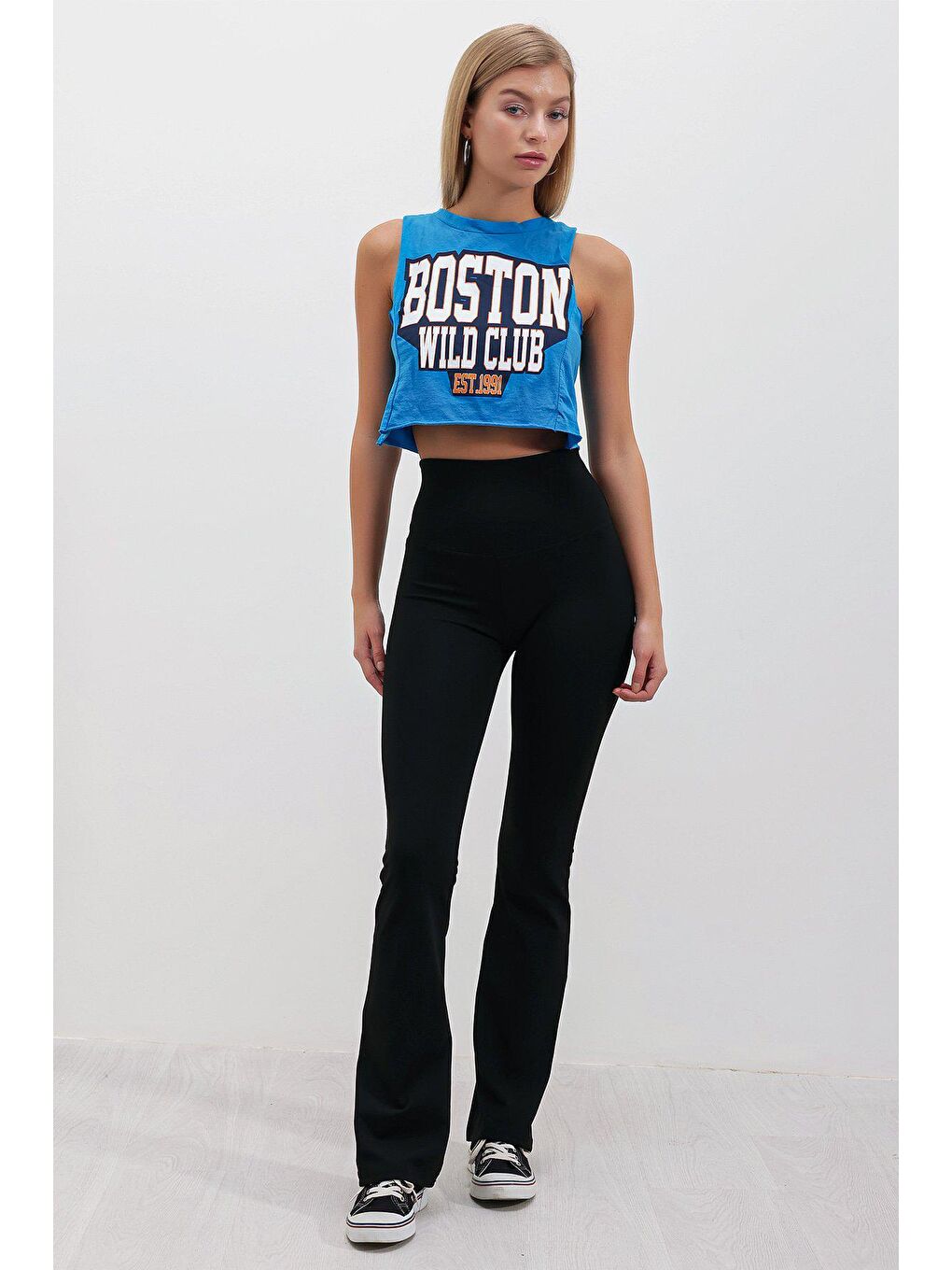 Siyah Oysho Geniş Kemer İspanyol TAYT