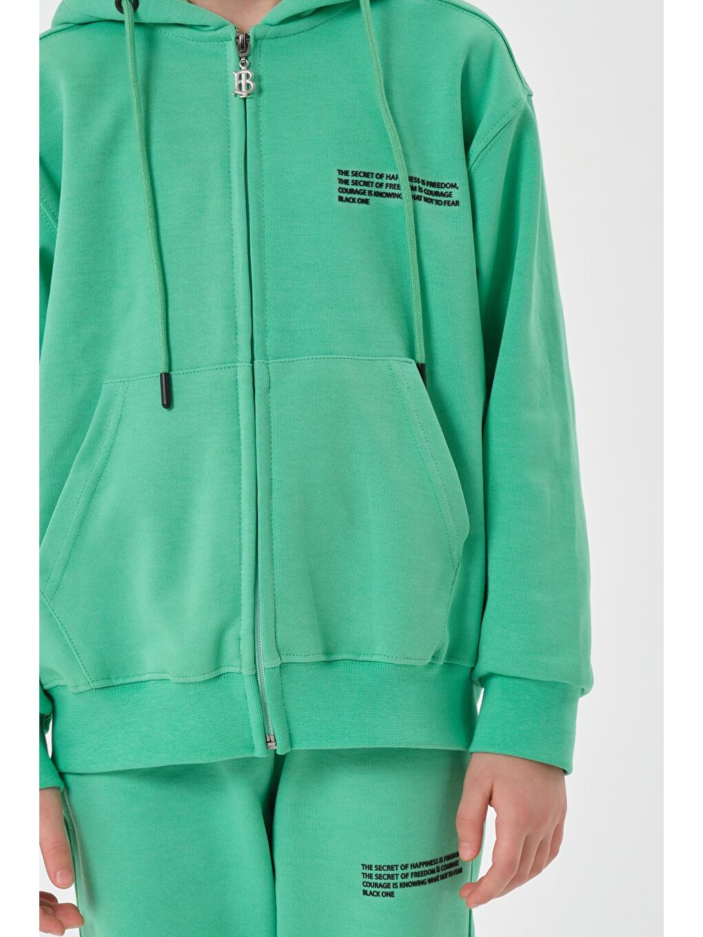 Yeşil Mevsimlik Erkek Çocuk Eşofman Takımı-8