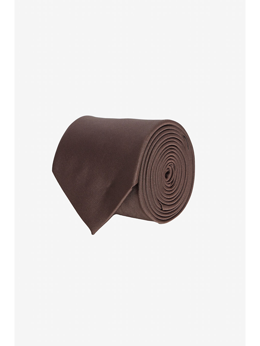 Erkek Kahverengi Desensiz Kravat