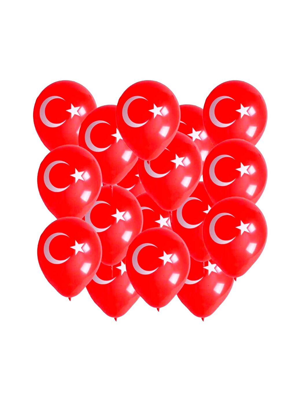 Bayrak Baskılı Balon 100 Adet 26 cm-3