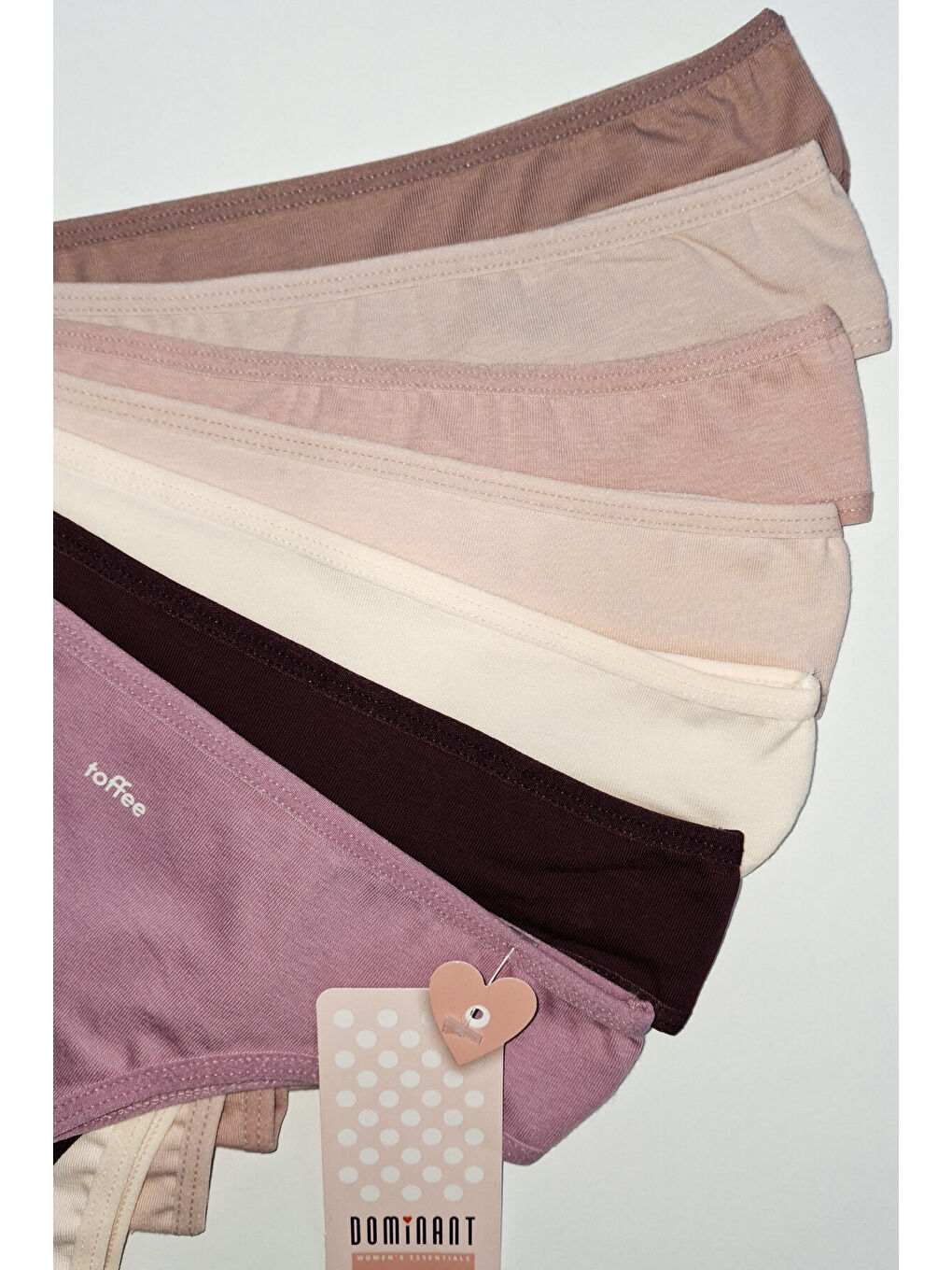 Karışık Kadın Pamuklu Külot 7'li Paket-1