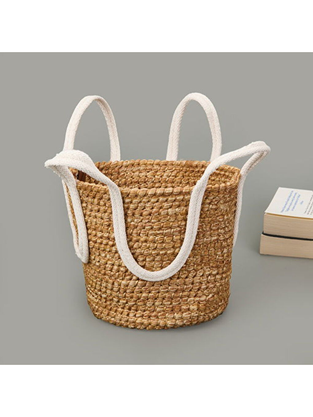 Urban Delight Dekoratif Sepet - Kahverengi - 24x19 cm-1