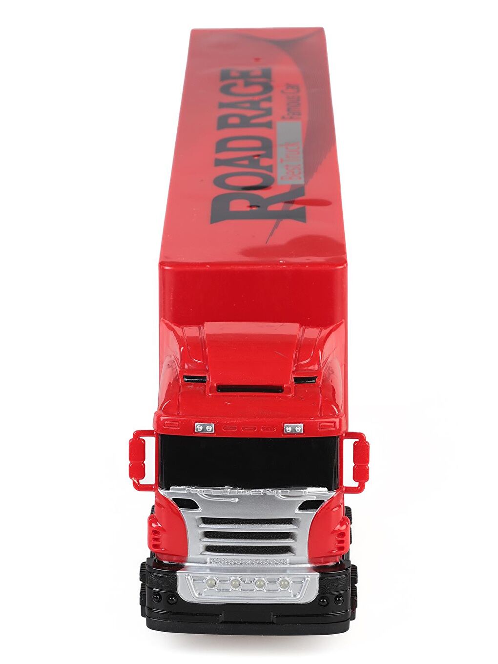 Seher Oyuncak 1:32 Uzaktan Kumandalı Tır Kapalı Dorseli - Kırmızı-4
