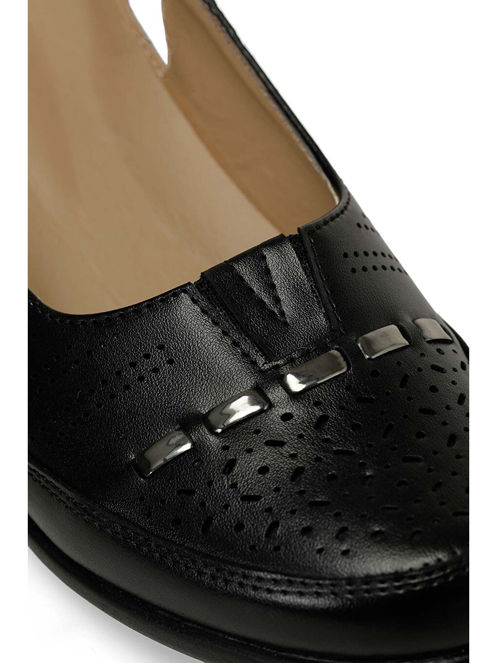 166742.Z5FX Siyah Kadın Dolgu Topuk Ayakkabı-6